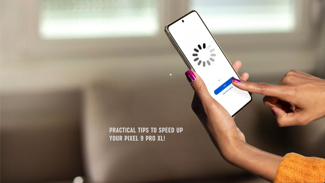 Photo of the Pixel 9 Pro XL lagging